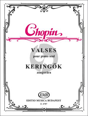 Chopin Waltzes for Piano