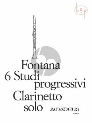 6 Studi Progressivi Clarinet