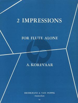 Korevaar Impressions Flute Solo