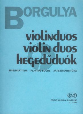 Duets for 2 Violins Playing Score