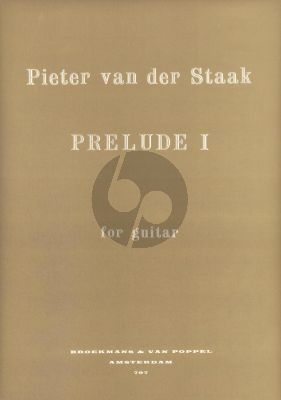 Staak Prelude No.1 for Guitar