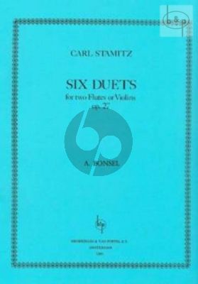 6 Duets Op.27 2 Flutes or 2 Violins