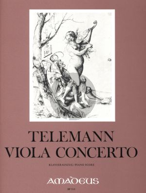 Telemann Concerto G-major TWV 51:G9 Viola-Str.-Bc Ausgabe Viola und Klavier (edited Franz Beyer) (Amadeus)