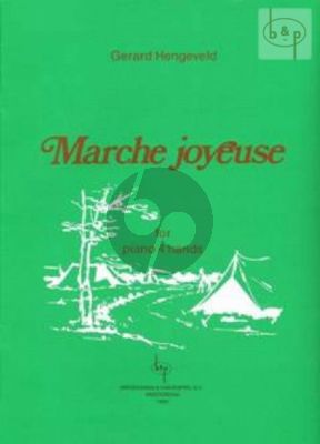 Marche Joyeuse for Piano 4 Hands