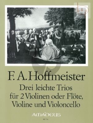 3 leichte Trios (2 Vi.-[Fl./Vi.]-Vc.)