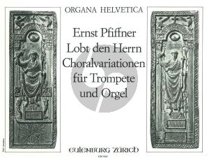 Pfiffner  Lobet den Herrn Choralvariationen fur Trompete und Orgel
