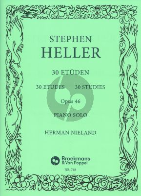 Heller 30 Studies Op.46 Piano (H. Nieland)