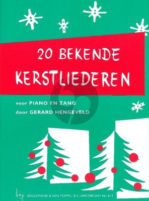 Hengeveld 20 Bekende Kerstliederen (20 Well-Known Christmas Songs) (Dutch Texts)
