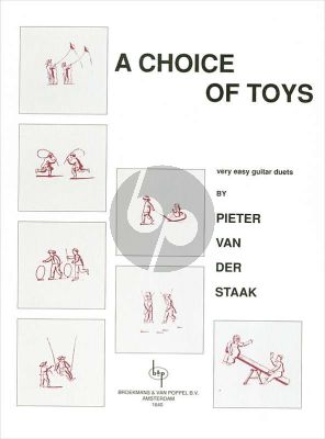 Staak A Choice of Toys (Very Easy Duets) 2 Guitars