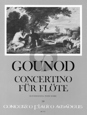 Gounod Concertino Flöte und Orchester (Klavierauszug) (Dominik Sackmann)