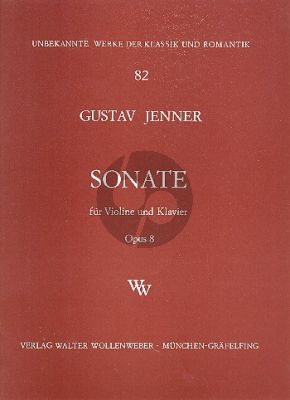 Jenner Sonate a-moll Op.8 Violine-Klavier