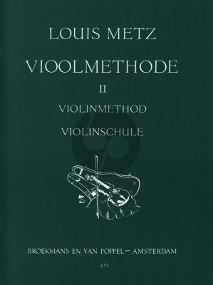 Metz Vioolmethode Vol.2 (Violin Method / Violine Schule)