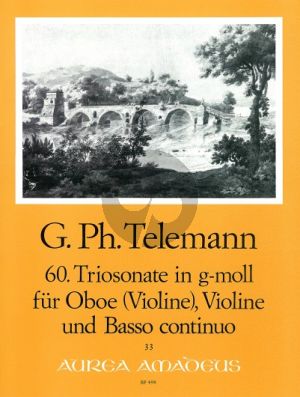 Telemann Trio Sonata g-minor TWV 42:g5 Oboe[Vi.]-Violin-Bc