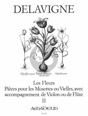 Delavigne Les Fleurs Op. 4 Vol. 2 2 Blockflöten (Querflöten, Oboen oder Violinen) (Winfried Michel)