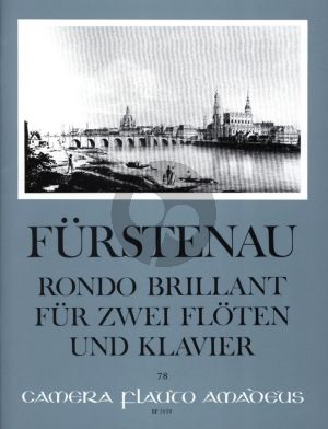 Furstenau Rondo Brillant Op.102 for 2 Flutes and Piano (edited by Bernhard Pauler)