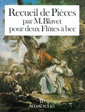 Blavet Recueil de Pieces Vol. 2 2 Altblockflöten (Petits Airs-Brunettes- Menuets avec des Doubles et Variations) (Winfried Michel mit Yvonne Morgan)