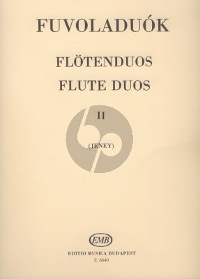 Album Flute Duets Vol.2 for 2 Flutes (Edited by Zoltan Jeney)