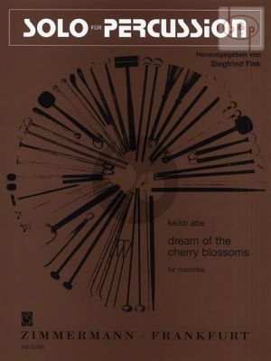 Dream of Cherry Blossoms for Solo Marimba