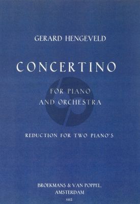 Hengeveld Concertino Piano and Orchestra