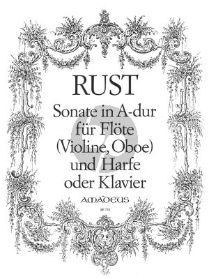 Rust Sonate A-major Flute (Violine) - Harp (Klavier) (Pauler)