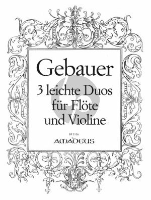 Gebauer 3 Brillante & Leichte Duos