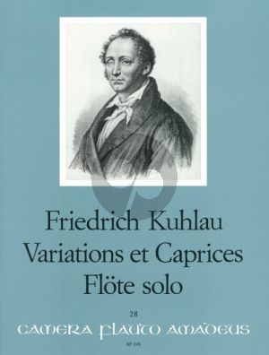 Variations et Caprices Op.10 Flute Solo