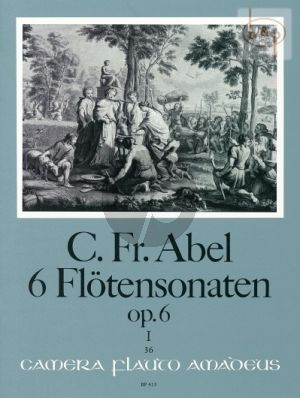 6 Sonaten Op.6 Vol.1 (No.1 - 3)Flute-Bc