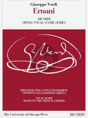 Verdi Ernani Vocal Score (it./engl.)