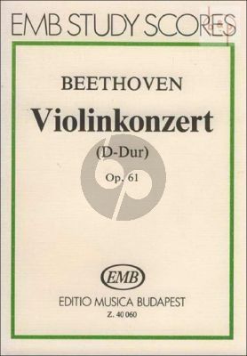 Concerto D-major Op.61 (Violin-Orch.)