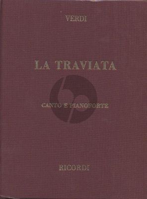 Verdi La Traviata Vocal Score (it.) (Hardcover)