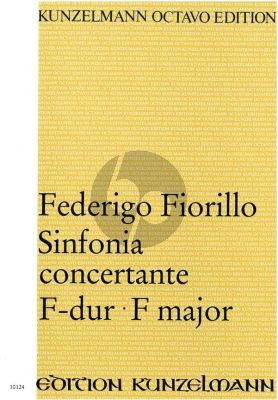 Fiorillo Sinfonia Concertante F-Dur 2 Oboen und Orchester (Partitur) (Hans Steinbeck)