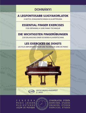 Essential Finger-Exercises for Piano