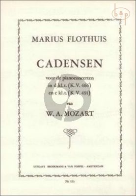 Cadenzas to Mozart's Pianoconcertos KV 466 d-minor and KV491 c-minor