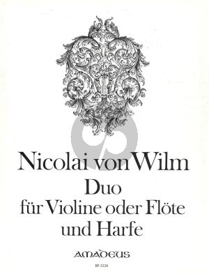 Wilm Duo Op.156 Violin[Flute]-Harp (Pauler)