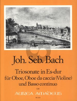 Bach Trio Sonata E-flat major (BWV 525) (Oboe- Oboe da caccia[Violine]-Bc) (Score/Parts) (Continuo Aussetzung Kurt Meier)