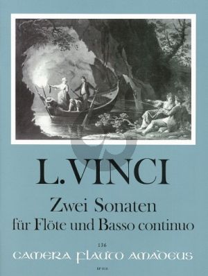 Vinci 2 Sonaten (D-dur und G-dur) Flöte und Bc (Kurt Meier)