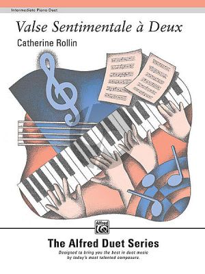 Rollin Valse Sentimentale a deux for Piano 4 Hds