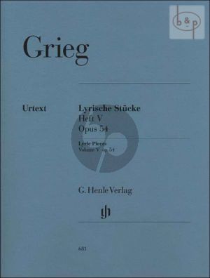 Lyrische Stucke Vol.5 Op.54