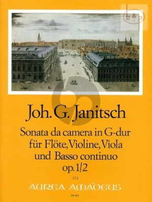 Sonata da Camera G-dur Op.1 No.2 (Fl.-Vi.-Va.-Bc)