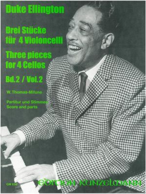 Ellington 3 Pieces Vol. 2 4 Violoncellos (Part./Stimmen) (Thomas-Mifune)