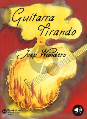 Wanders Guitarra Tirando BK- Audio online (39 Pieces focussed on the Tirando Stroke) (Grade 1 - 2)