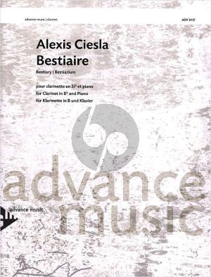 Ciesla Bestiaire Clarinet-Piano