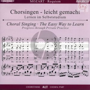 Requiem d-moll KV 626 Alt Chorstimme CD