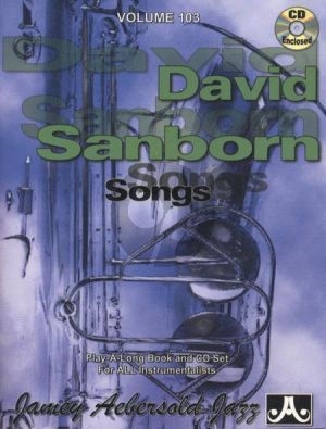 Sanborn Jazz Improvisation Vol.103 David Sanborn Bk-Cd