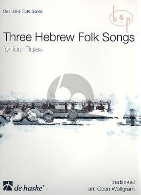 3 Hebrew Folksongs (4 Flutes) (Score/Parts)