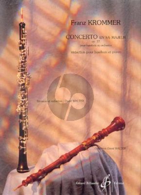 Krommer Concerto Fa-majeur Op.37Oboe and Piano (Difficile[7 - 8] (David Walter)