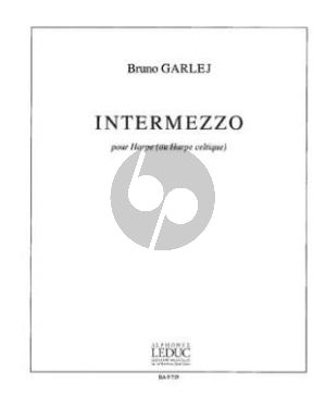 Garlej Intermezzo pour Harpe ou Harpe Celtique