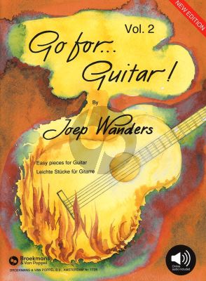 Wanders Go for Guitar! Vol.2 Bk- Audio Online (Grade 2 - 3) (Audio Contains Samples of All the Pieces to Listen to and as a Bonus 9 Play Along Tracks)