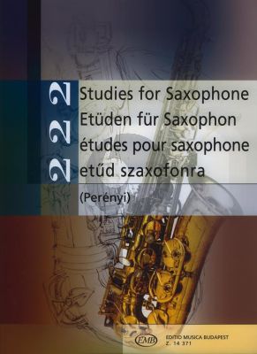 222 Studies for Saxophone (Perenyi)