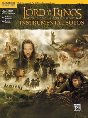 Lord of the Rings Trilogy for Viola with Piano Accompaniments